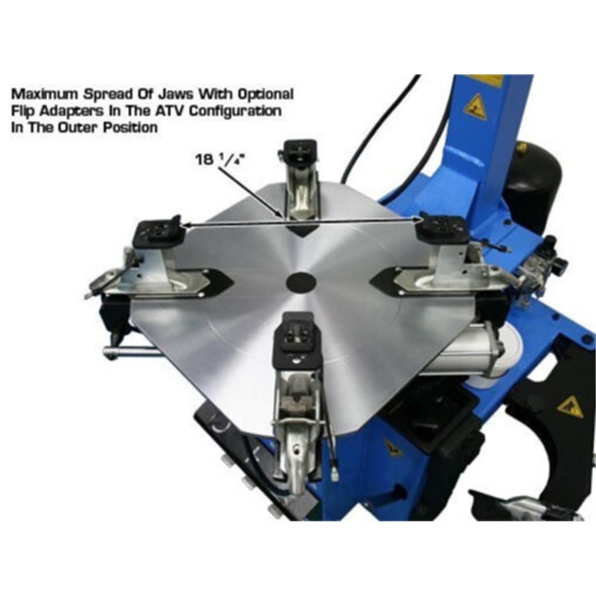 Atlas Automotive Equipment TC229 Rim-Clamp Tire Changer with Beadblaster